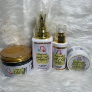 Half-Cast Whitening customized Mini Set ( black soap)